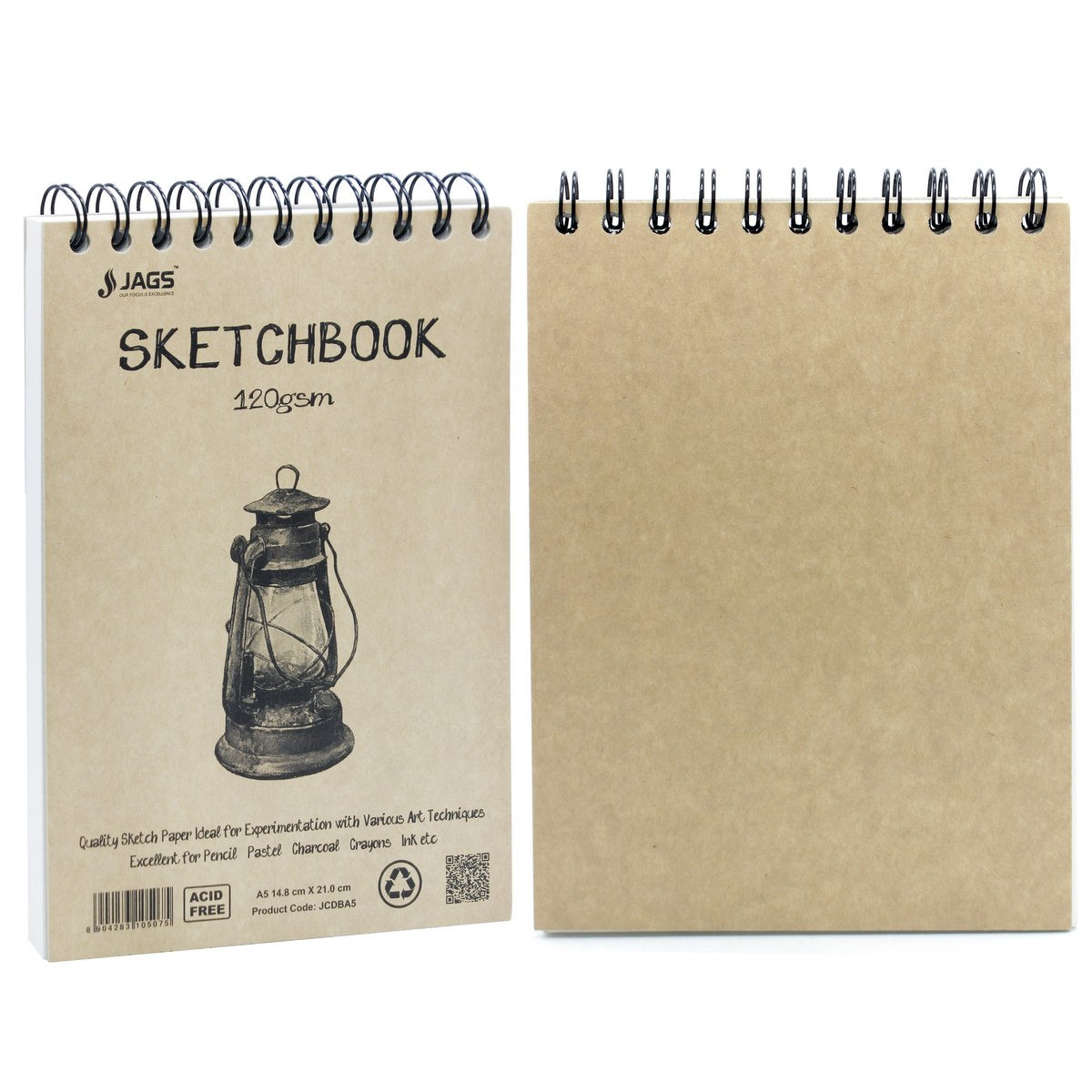 Gift To Love | Sketch Book Cartridge Paper | Size : A5 | Code : JCDBA5