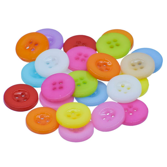 Gift To Love | Craft Decorative Button Round | Size : 24L | Pcs : 25 Pcs | Code : JCDBP02