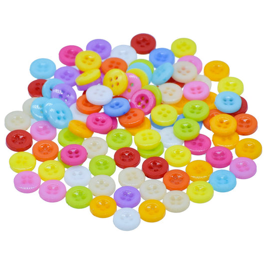 Gift To Love | Craft Decorative Button Round | Size : 16L | Pcs : 100 Pcs | Code : JCDBP22