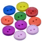 Gift To Love | Craft Decorative Button Round Colour | Size : 24L | Pcs : 10 Pcs | Code : JCDBP45