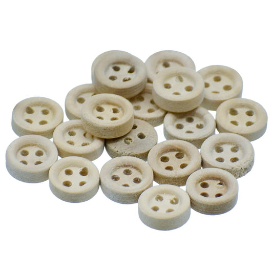 Gift To Love | Craft Decorative Button Round | Size : 10 Mm | Pcs : 20 Pcs | Code : JCDBR10MM