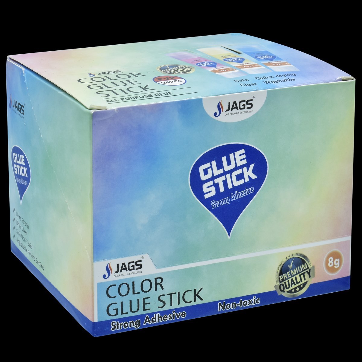 Gift To Love | Color Glue Stick | Size : 8 Gm | Code : JCGS8G