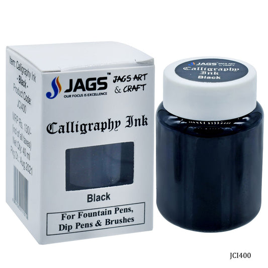 Gift To Love | Calligraphy Inks | Color : Black | Pcs : 40 Ml | Code : JCI400