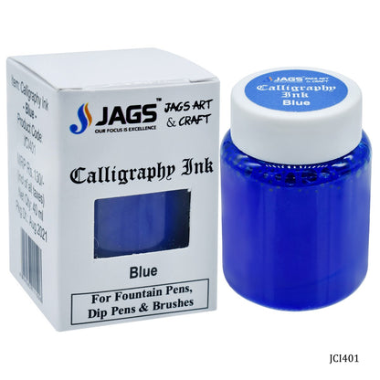 Gift To Love | Calligraphy Inks | Color : Blue | Pcs : 40 Ml | Code : JCI401