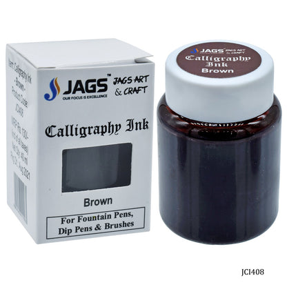 Gift To Love | Calligraphy Inks | Color : Brown | Pcs : 40 Ml | Code : JCI408