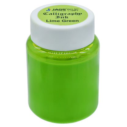 Gift To Love | Calligraphy Inks | Color : Lime Green | Pcs : 40 Ml | Code : JCI411