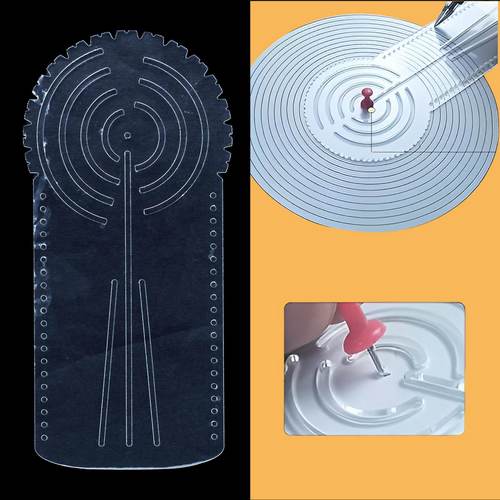 Gift To Love | Jags Circular Mandala Drawing Rule Stencil 6 Inch | Code : JCMD01