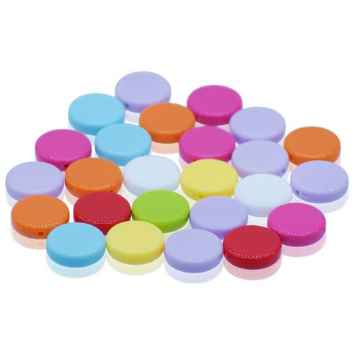Gift To Love | Jags Beads Circle Shape Multicolour 20Gram | Code : JCPP15