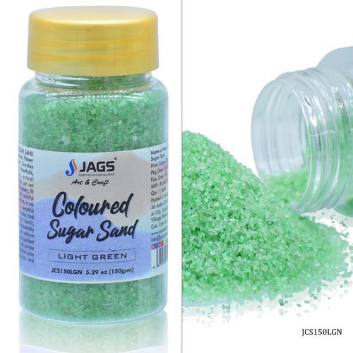 Gift To Love | Jags Coloured Sugar Sand 150Gms L.Green | Code : JCS150LGN