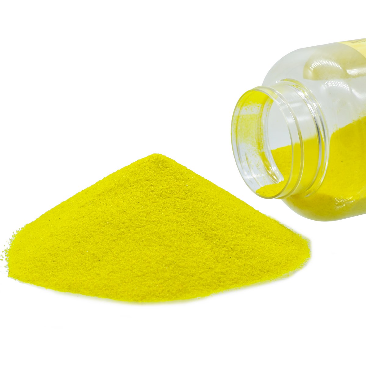 Gift To Love | Coloured Sand | Color : Yellow | Pcs : 1 Kg | Code : JCS1KGYW