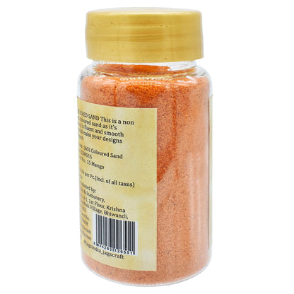 Gift To Love | Coloured Sand | Color : Mango | Pcs : 160 Gms | Code : JCSMO15
