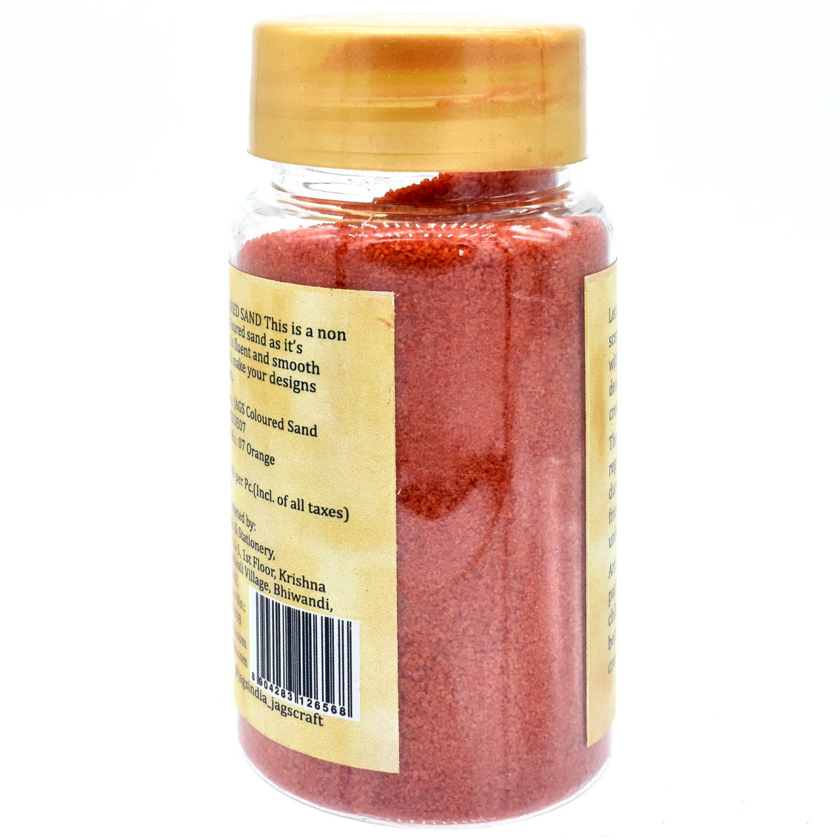 Gift To Love | Coloured Sand | Color : Orange | Pcs : 160 Gms | Code : JCSOE07