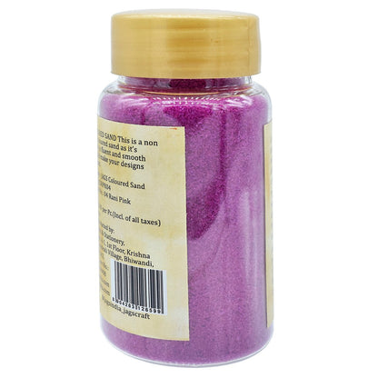 Gift To Love | Coloured Sand | Color : Rani Pink | Pcs : 160 Gms | Code : JCSRPK04