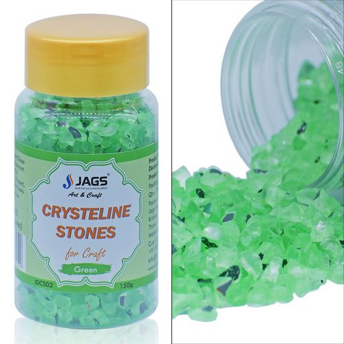Gift To Love | Jags Decorative Crysteline Stones 150 Gram Green | Code : JDCS02