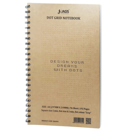 Gift To Love | Dot Grid Notebook | Size : A4 | Code : JDGNA4
