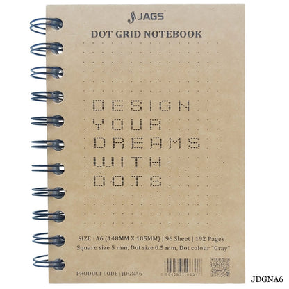 Gift To Love | Dot Grid Notebook | Size : A6 | Code : JDGNA6
