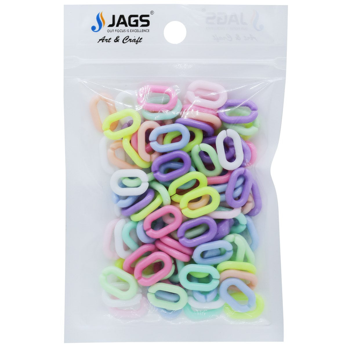 Gift To Love | Diy Plastic Chain Basic Small | Size : 9 X 14 Mm | Code : JDPC01