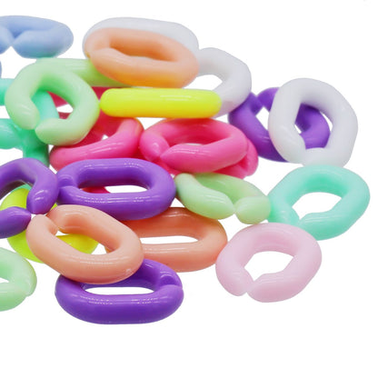Gift To Love | Diy Plastic Chain Basic Medium | Size : 14 X 19 Mm | Code : JDPC02