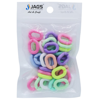Gift To Love | Diy Plastic Chain Basic Medium | Size : 14 X 19 Mm | Code : JDPC02