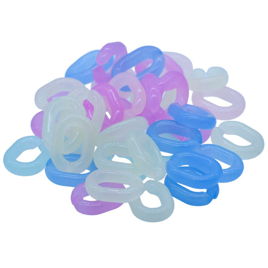 Gift To Love | Diy Plastic Chain Basic Pattern Medium | Size : 25 Gsm | Code : JDPC17