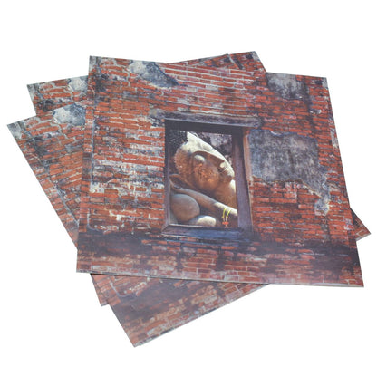 Gift To Love | Decoupage Paper Window Buddha | Code : JDPG-15