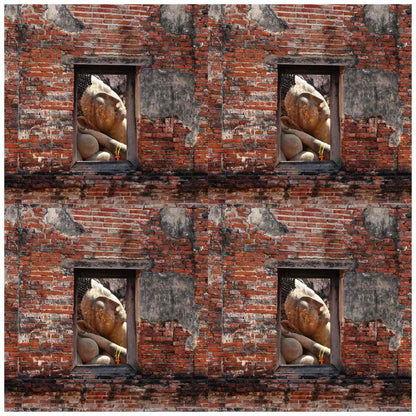 Gift To Love | Decoupage Paper Window Buddha | Code : JDPG-15