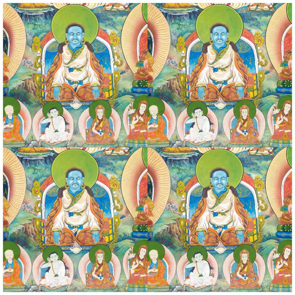 Gift To Love | Decoupage Paper Chinese Zambala Buddha | Code : JDPG-24