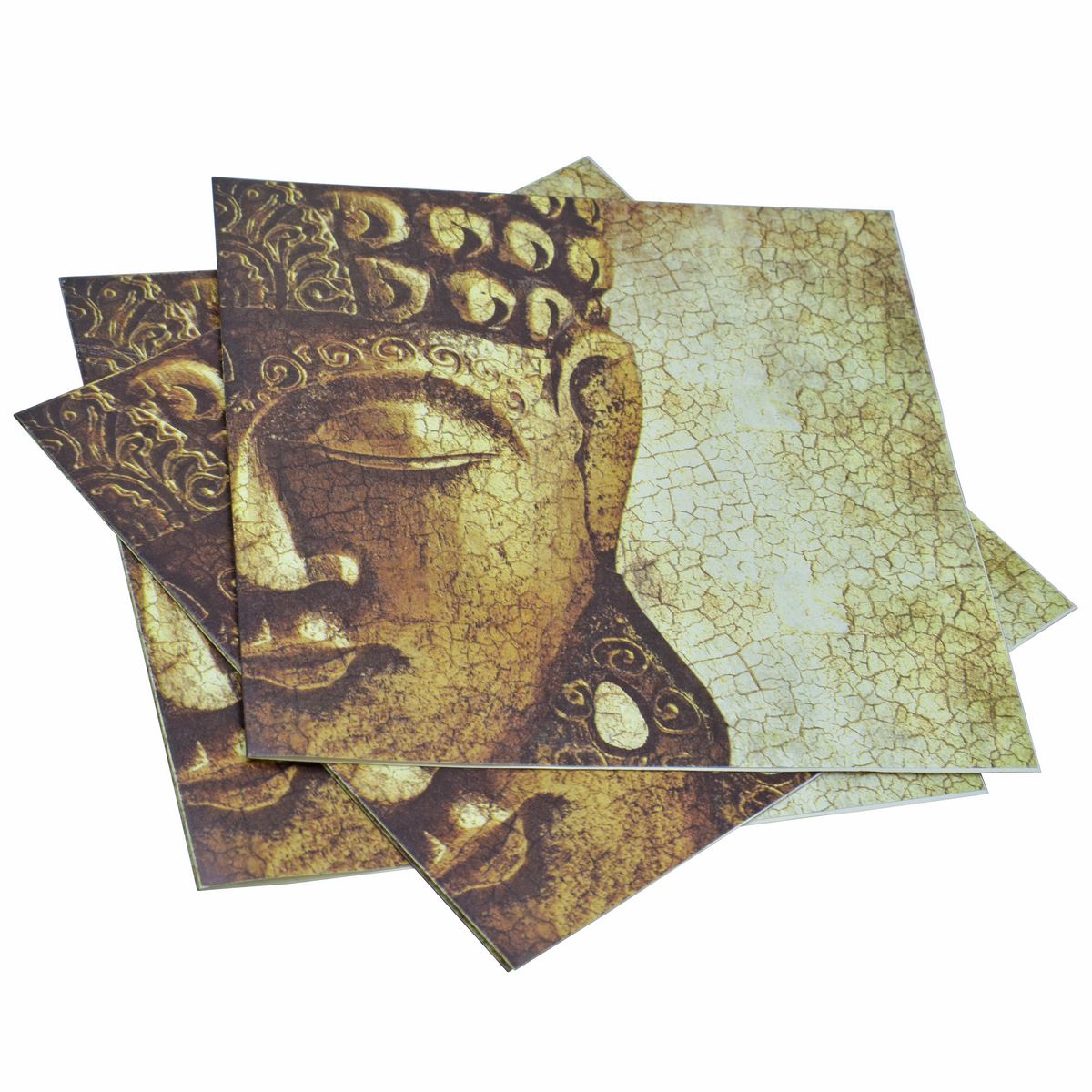Gift To Love | Decoupage Paper Crackle Buddha | Code : JDPG-2