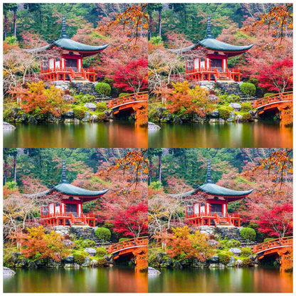 Gift To Love | Decoupage Paper Japanese Temple | Code : JDPG-35