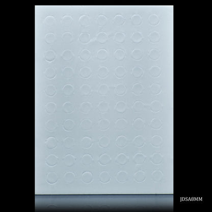 Gift To Love | Double Sided Adhesive Round Dots | Size : 8 Mm | Code : JDSA8MM
