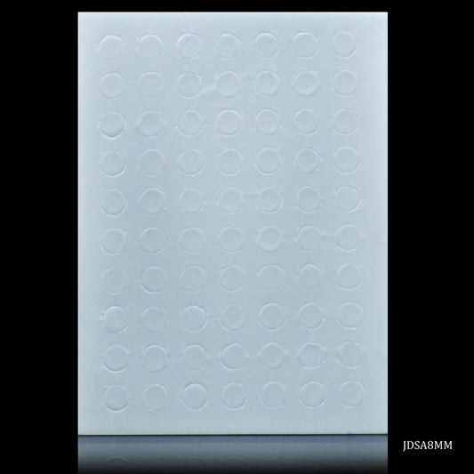 Gift To Love | Double Sided Adhesive Round Dots | Size : 8 Mm | Code : JDSA8MM