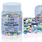 Gift To Love | Craft Sequins Round | Color : Multi Colour | Size : 4 Mm | Pcs : 20 Gms | Code : JDSM02