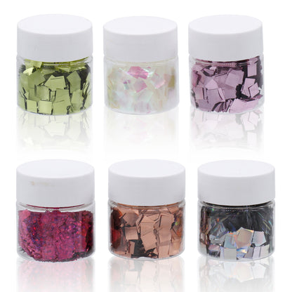 Gift To Love | Diy Sequins Square | Color : 6 Color Pack | Pcs : 2 No | Code : JDSS-02