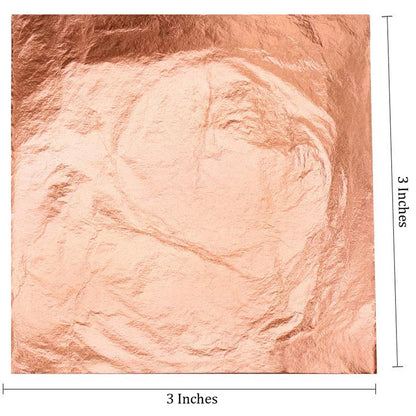 Gift To Love | Gilding Foil | Color : Copper | Size : 3X3 Inch | Code : JGCF00