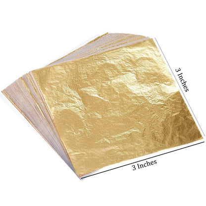 Gift To Love | Gilding Foil | Color : Gold | Size : 3X3 Inch | Code : JGGF00
