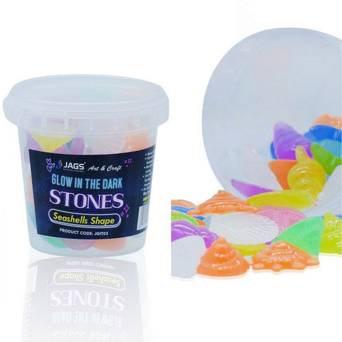 Gift To Love | Jags Glow In The Dark Deep Sea Shape 100 Gram | Code : JGIT03