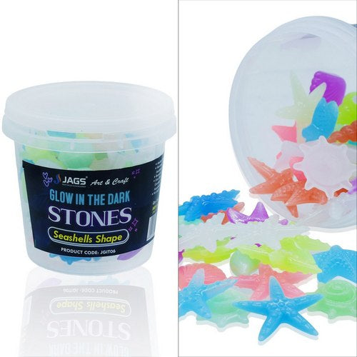 Gift To Love | Jags Glow In The Dark Deep Sea Shape Big 150 Gram | Code : JGIT06