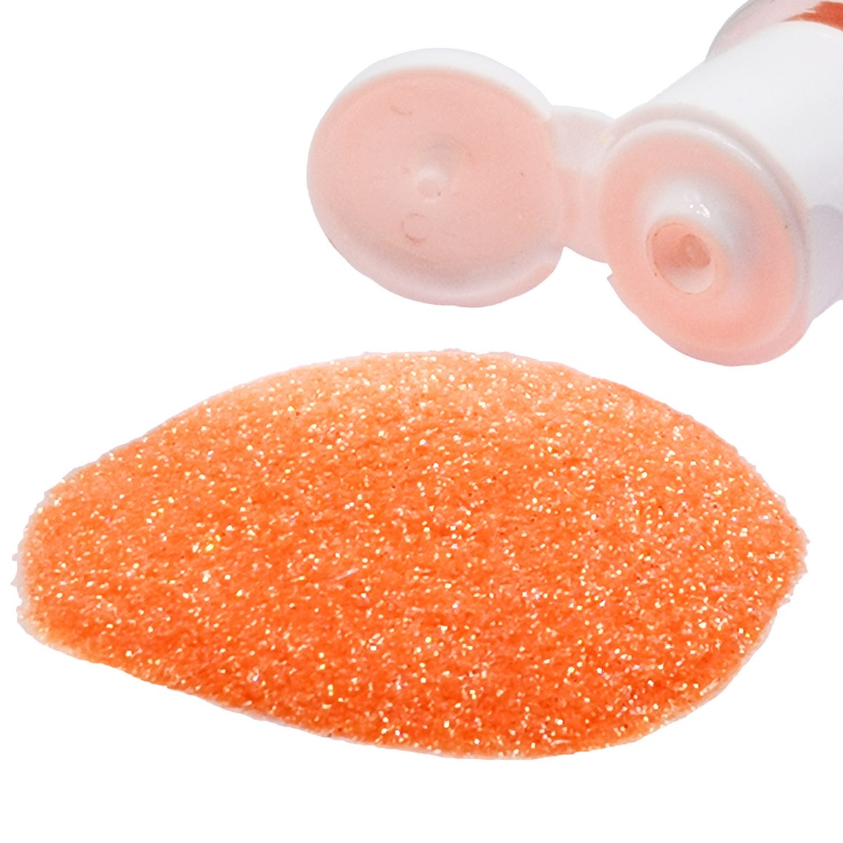 Gift To Love | Glitter Powder | Color : Fluorescent Orange | Size : 20 Gm | Code : JGPFOE00