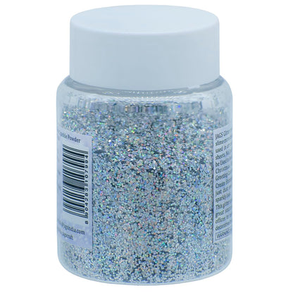 Gift To Love | Glitter Sparkle Powder | Color : Silver | Size : 20 Gm | Code : JGPHSR00