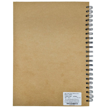 Gift To Love | Graph Paper Notebook | Size : A4 | Code : JGPNA4