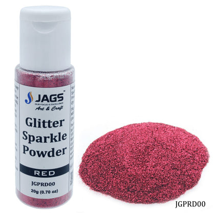 Gift To Love | Glitter Sparkle Powder | Color : Red | Size : 20 Gm | Code : JGPRD00