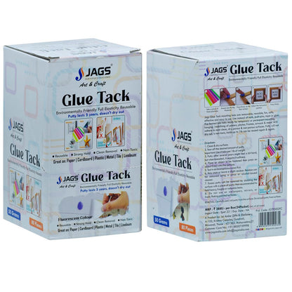 Gift To Love | Glue Tack | Color : Fluorescent | Size : 50 Gms | Code : JGTF50GFC