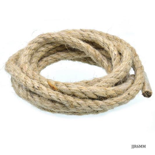 Gift To Love | Jute Rope | Size : 2 Meter 6 Mm | Code : JJR6MM
