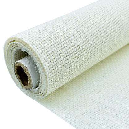 Gift To Love | Jute Roll | Color : White | Size : 12 X 39 Inch | Code : JJRJFW-12