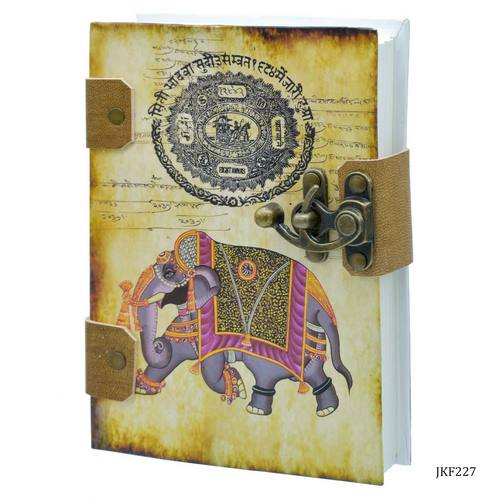 Gift To Love | Handmade Notebook Elephant Coptik 7X5 | Code : JKF227