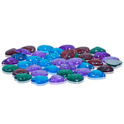 Gift To Love | Kundan Stone Heart | Size : 12 Mm | Code : JKSR08