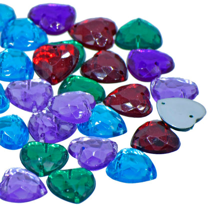 Gift To Love | Kundan Stone Heart | Size : 12 Mm | Code : JKSR08