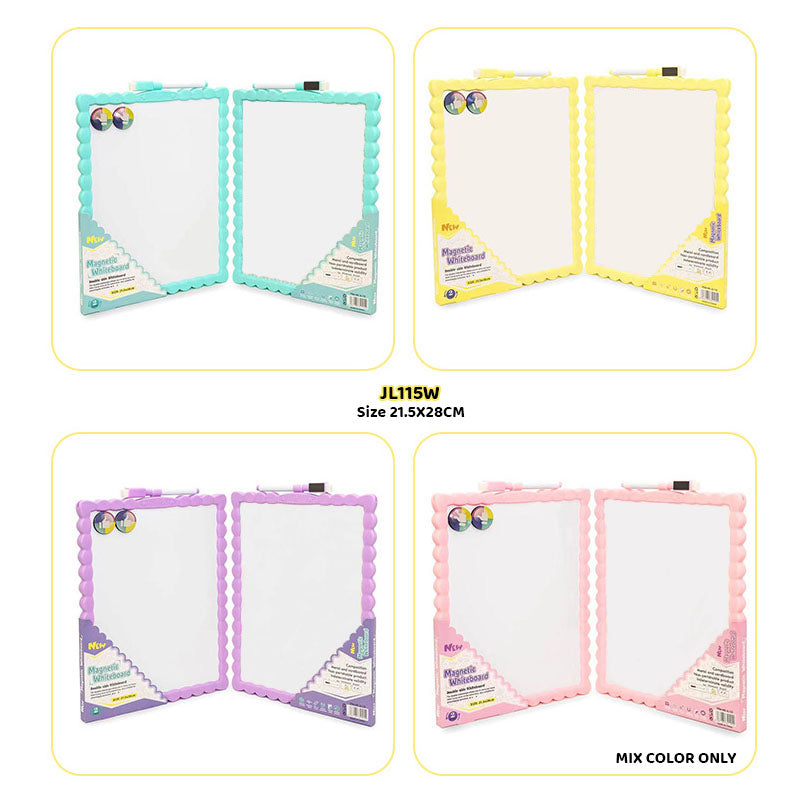 Gift To Love | Writing White Board Magnetic | Size : 21.5 Cm X 28 Cm | Code : JL115W