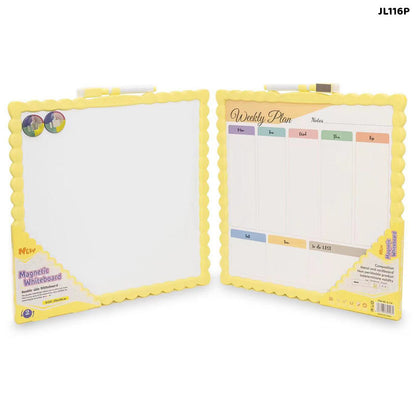 Gift To Love | Writing White Board Magnetic Planner | Size : 29 X 29 Cm | Code : JL116P