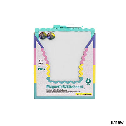 Gift To Love | Writing White Board Magnetic | Size : 29X29Cm | Code : JL116W